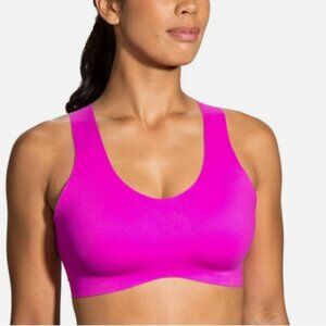 Brooks Dare Crossback Women's Run Bra Magenta/Heliotrope 34-C/D 350074633